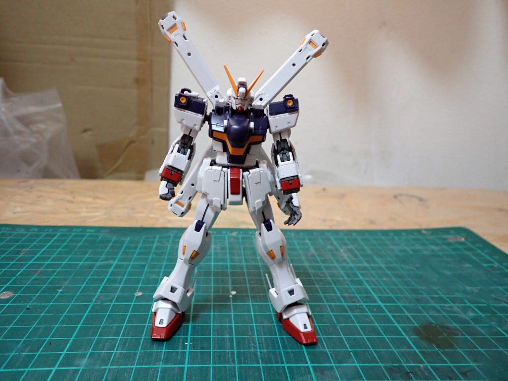クロスボーンガンダムX1–2枚目/制作者：アンジェロのプラモデル工房