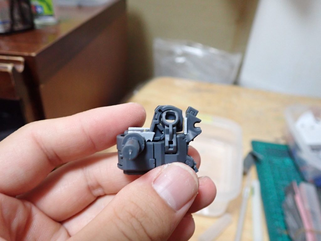 フルアーマーZZ–5枚目/制作者：アンジェロのプラモデル工房