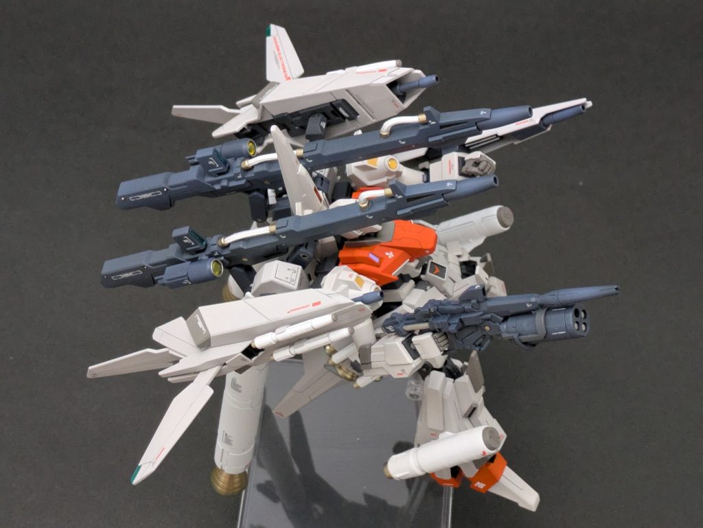 25　フルアーマーリゼルＣ型（ディフェンサーｂユニット/ゼネラル・レビル配備アムロ搭乗機）–8枚目/制作者：くろとも