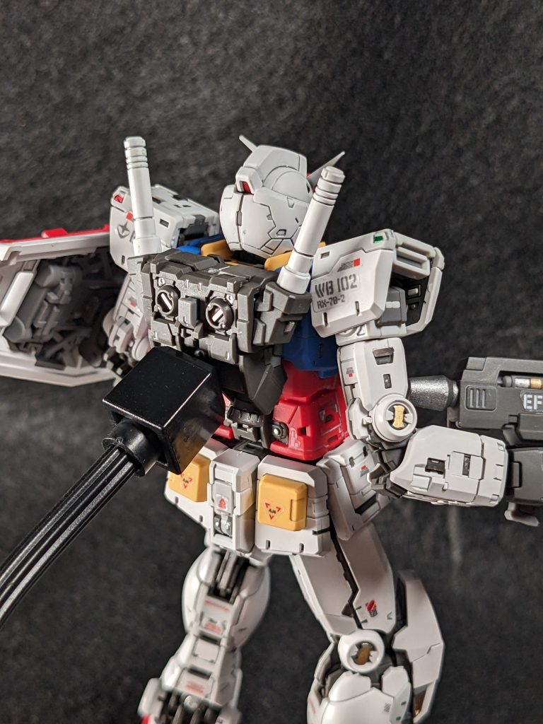 最初は貼りすぎだろと、思っていたデカールも、バランスよくまとまっていますね。