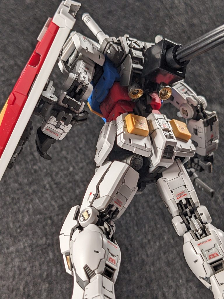 RGガンダム　Vr2.0「こいつ…動くぞ！」By アムロ・レイ　〜高密度ディテールで蘇るRG RX-78-2 ガンダム　Vr2.0〜–2枚目/制作者：ゴン太