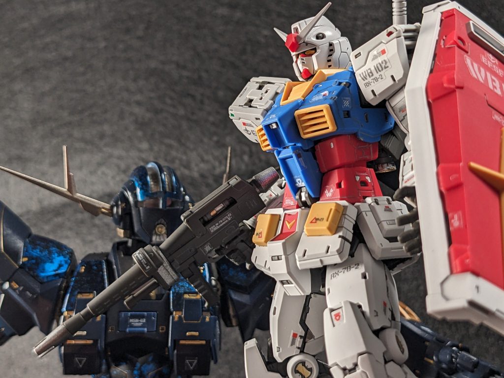 多分私はガンダムが好きなのでしょう。結局ガンダム寄りの画像が多いです。