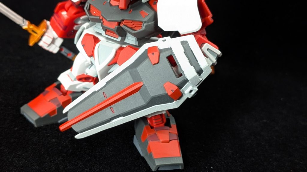 アストレイレッドフレーム SDガンダムEXスタンダードを筆塗りしました–7枚目/制作者：くらくらプラモ