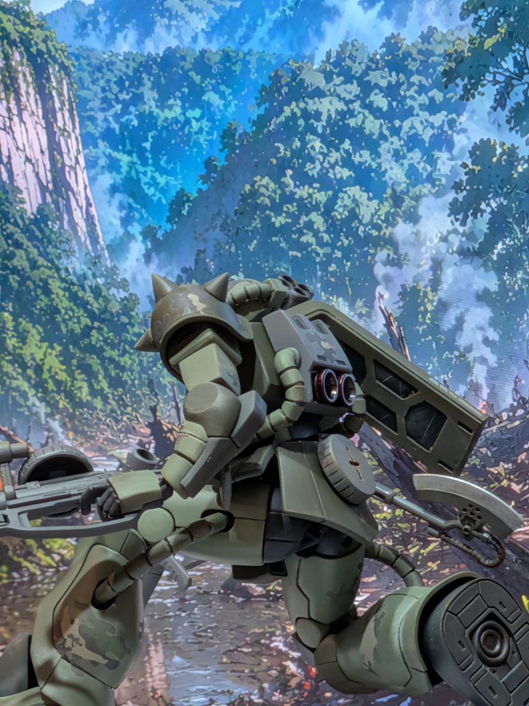 HGUC ザクⅡ（リバイブ）–5枚目/制作者：wataridori