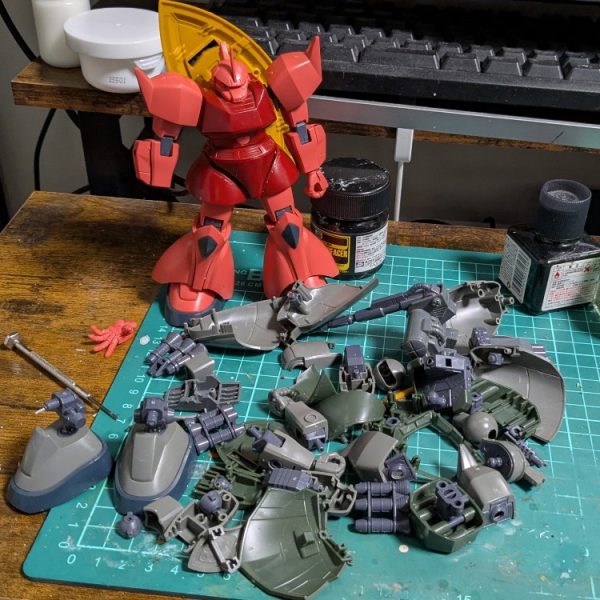 ゲルググつながりでHGUCゲルググキャノン