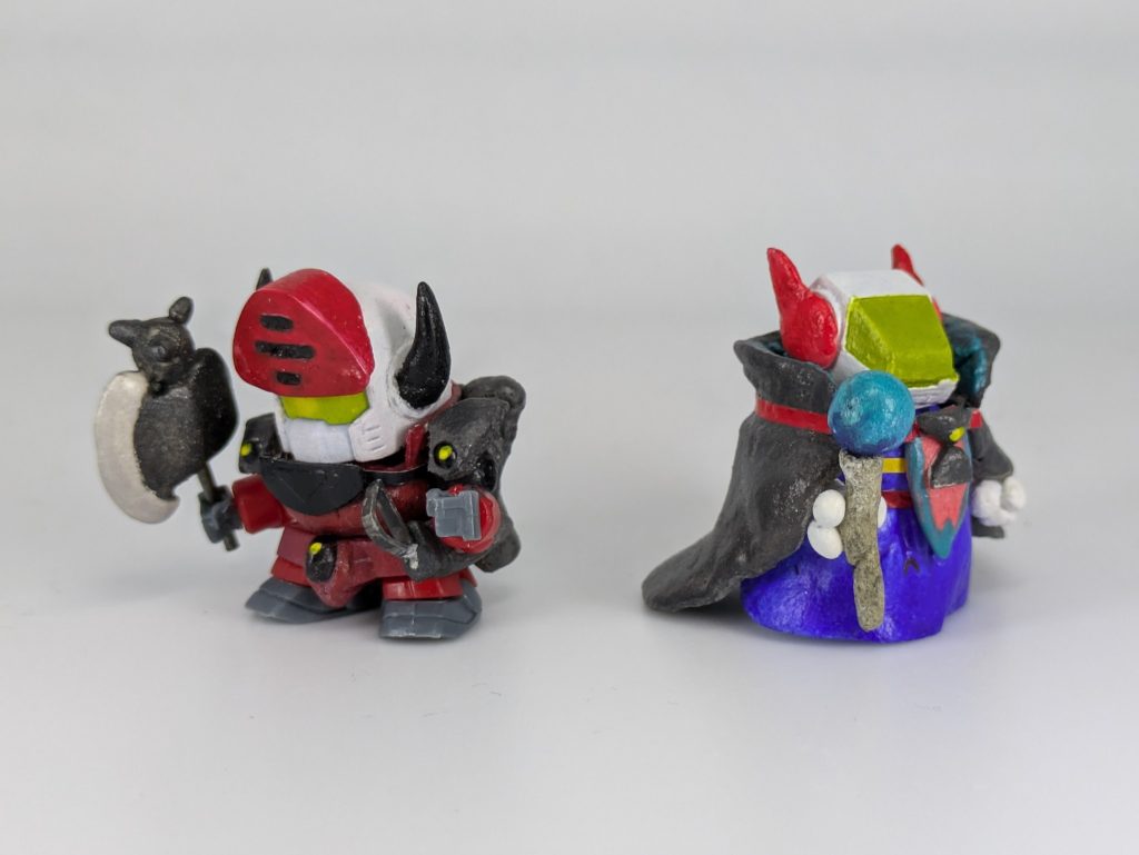 ガンダムビスケットで、ラクロアン・コンビ！