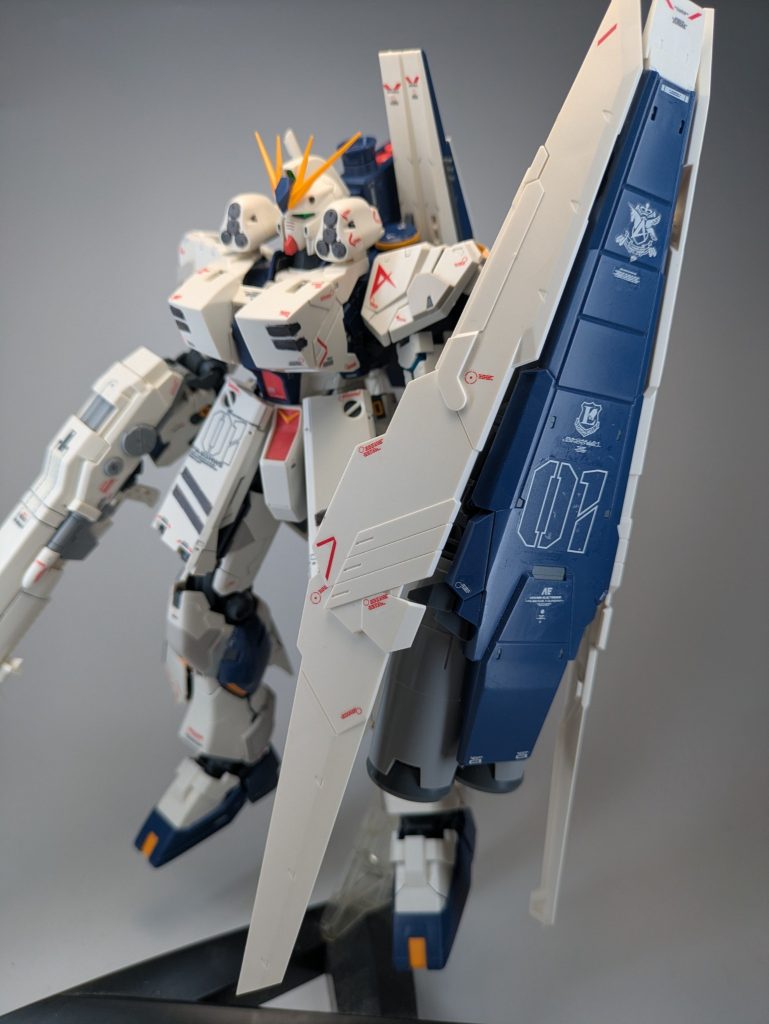 MG νガンダム Ver.Ka HWS–5枚目/制作者：MAZI