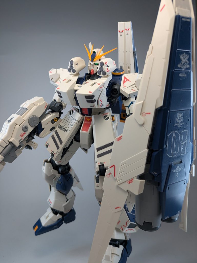 MG νガンダム Ver.Ka HWS–3枚目/制作者：MAZI