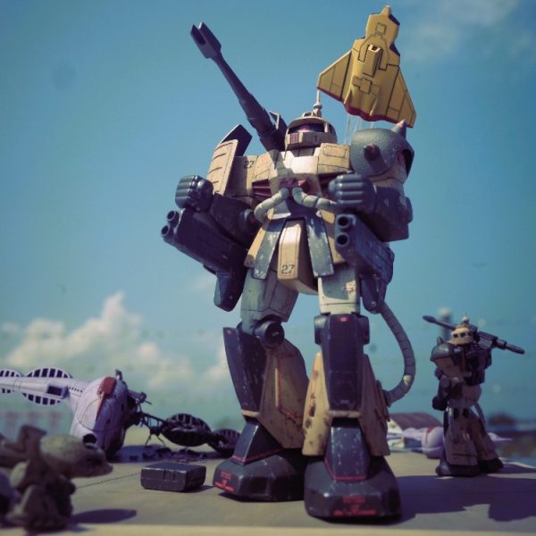 　MSV 1/144 MS-06K ザクキャノン　