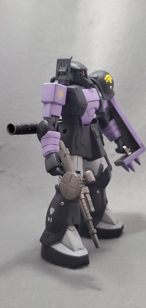 HGUC　ザクⅠ　黒い三連星仕様–2枚目/制作者：kemusi