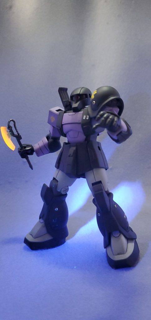 HGUC　ザクⅠ　黒い三連星仕様–4枚目/制作者：kemusi