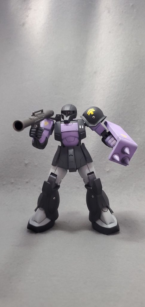 HGUC　ザクⅠ　黒い三連星仕様–5枚目/制作者：kemusi