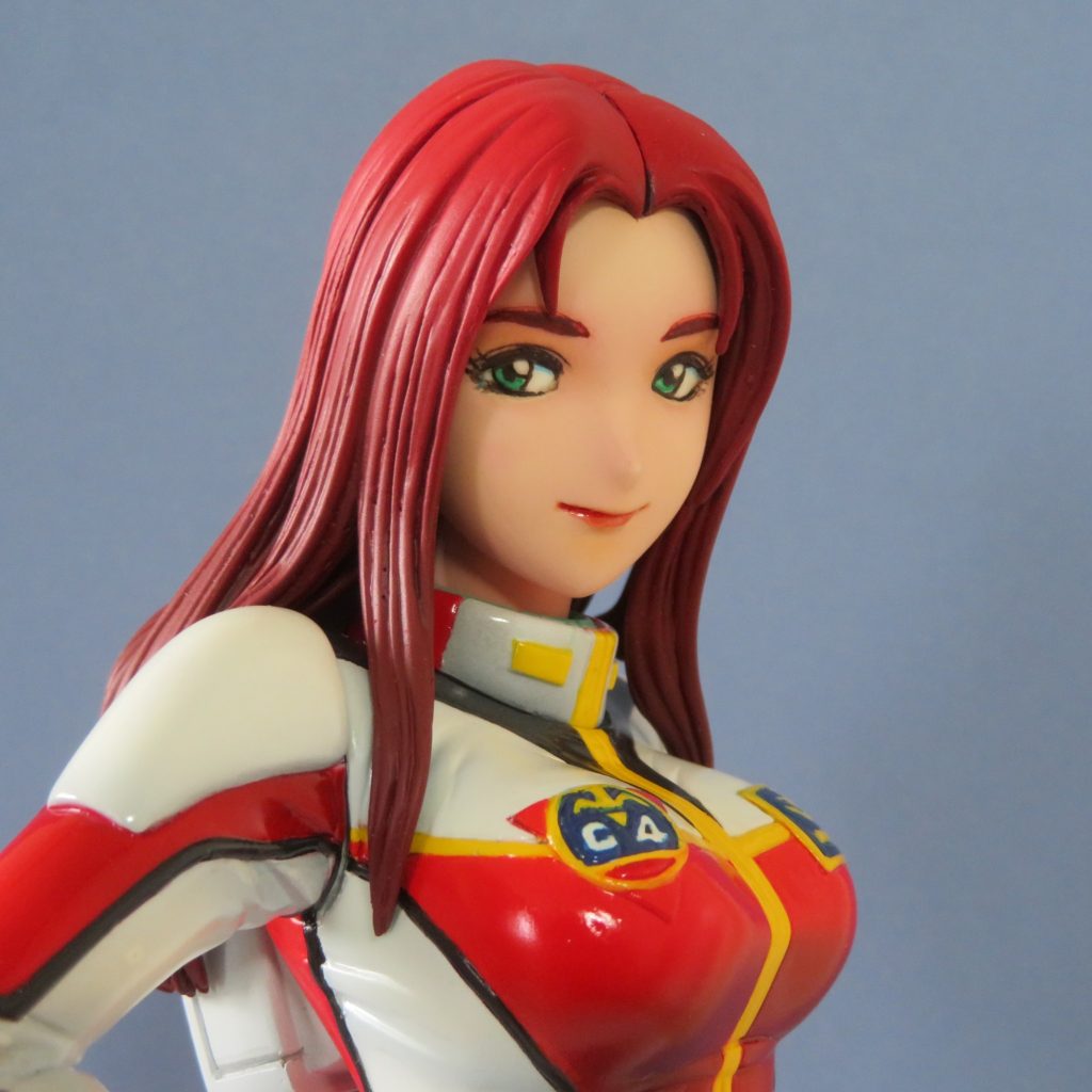 唇はモデルカステンの粘膜クリアーエナメルを筆塗りで塗装しました。