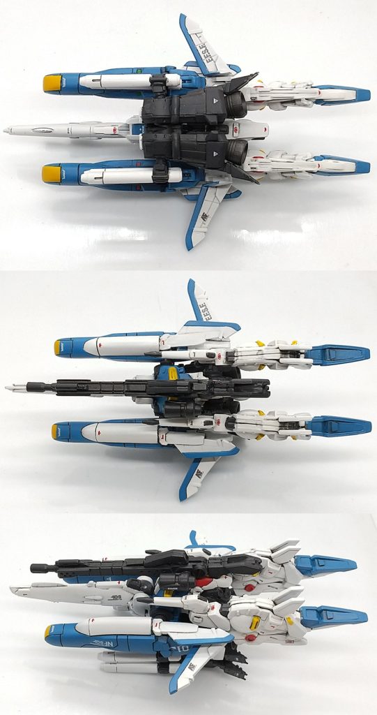 改修塗装完成品 Gクルーザー Ex-Sガンダム (重攻撃型モビルアーマー形態） ガンダムアーティファクト–5枚目/制作者：ランゼル