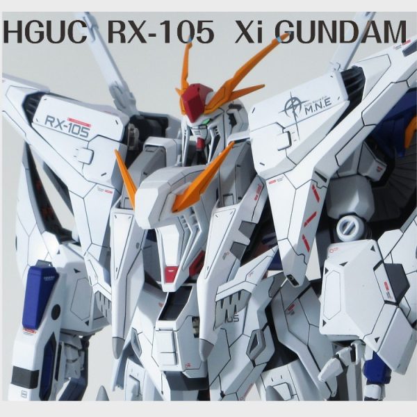 RX-105 Ξガンダム(クスィーガンダム)　νガンダムフェイス仕様！　閃光のハサウェイVer