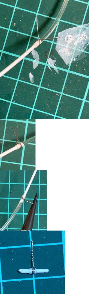 すっぽ抜け防止の為に1回多く巻くのがポイントです。