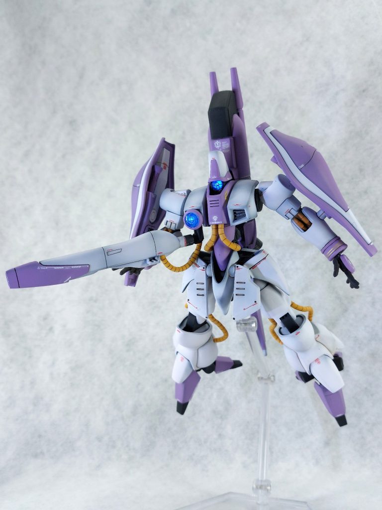 ■デカールガンダムデカール・ヴェルテクスデカール・アンプコーションデカール・ラインデカール等を織り交ぜて使用しました。実験的に異なるメーカーどうしの組み合わせも試しています。