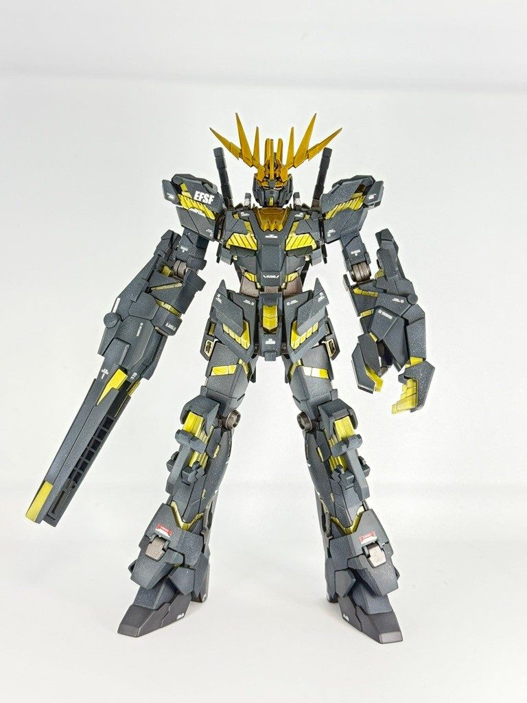 HGUC ユニコーンガンダム2号機バンシィ(デストロイモード)–2枚目/制作者：がくちん☆