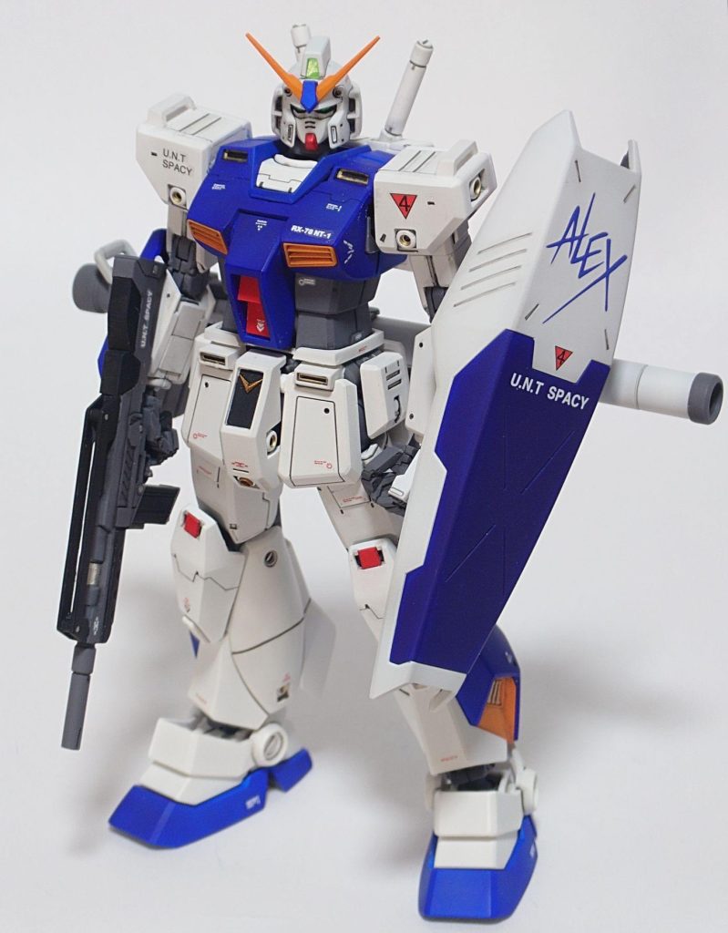 HGUC ガンダム NT1 ALEX–8枚目/制作者：GDOJS