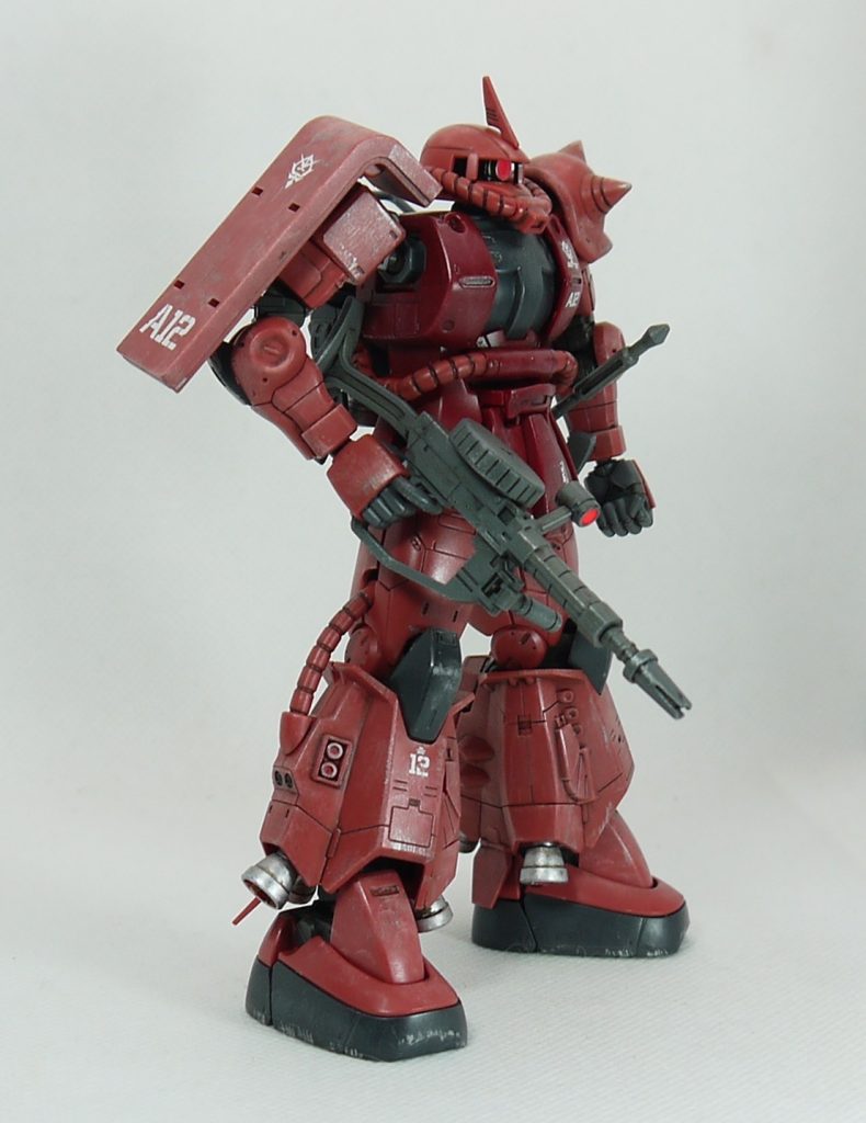 HG 1/144 シャア専用高機動型ザクⅡ（清水式簡単フィニッシュ）–3枚目/制作者：junhon
