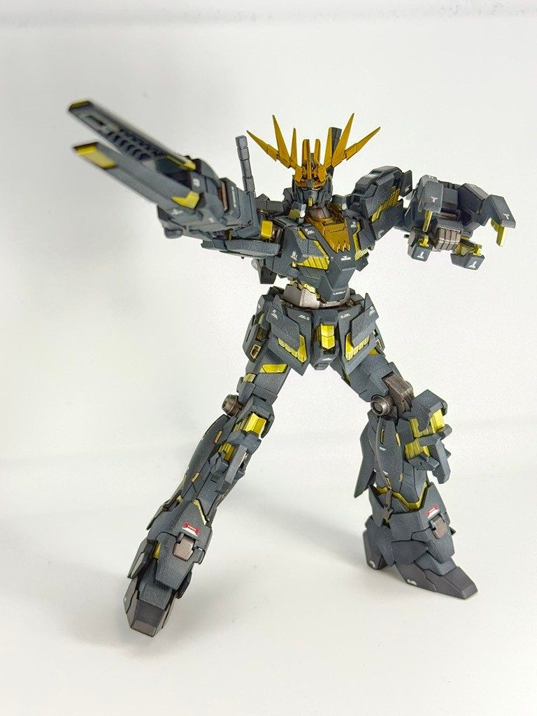 HGUC ユニコーンガンダム2号機バンシィ(デストロイモード)–6枚目/制作者：がくちん☆