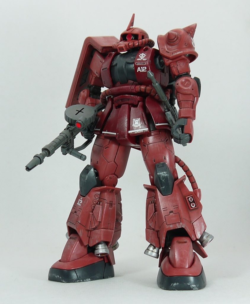 HG 1/144 シャア専用高機動型ザクⅡ（清水式簡単フィニッシュ）–2枚目/制作者：junhon