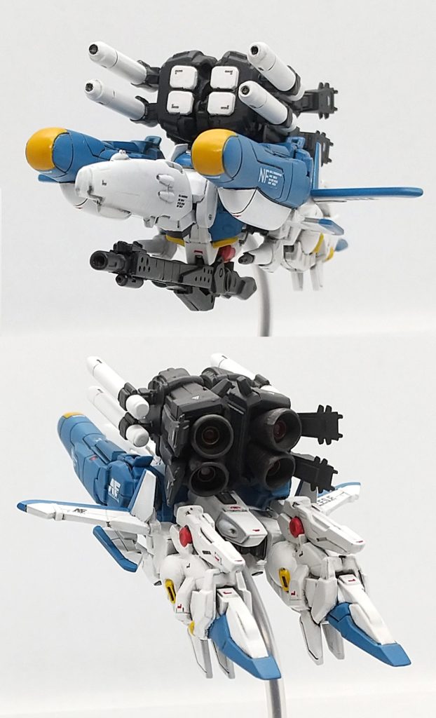 改修塗装完成品 Gクルーザー Ex-Sガンダム (重攻撃型モビルアーマー形態） ガンダムアーティファクト–4枚目/制作者：ランゼル