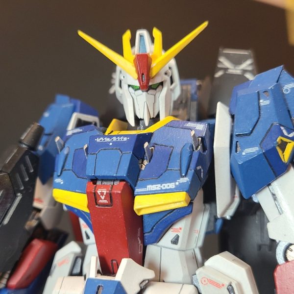 MG MSZ-006 Zガンダム Ver.Ka 筆塗り全塗装