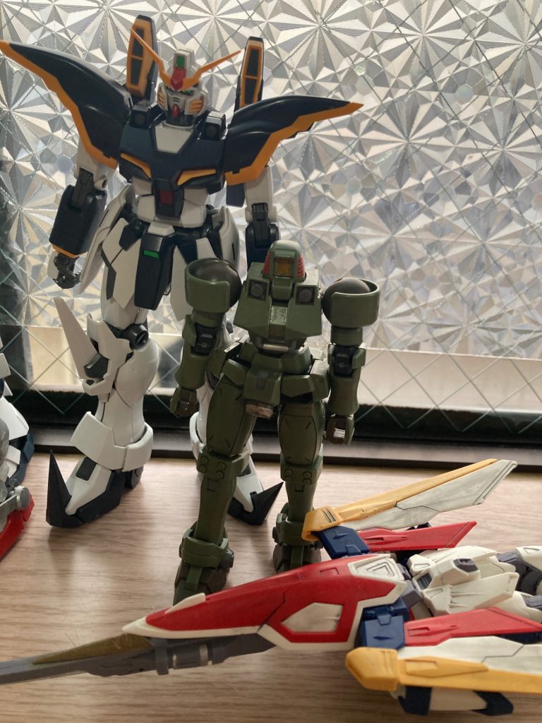 ウイングなど　MGはぶじ完成しました