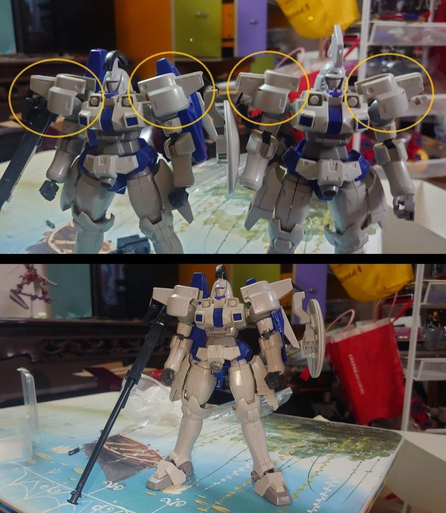HG•1/100•トールギス(TV)•TVOP銃–5枚目/制作者：risuisei