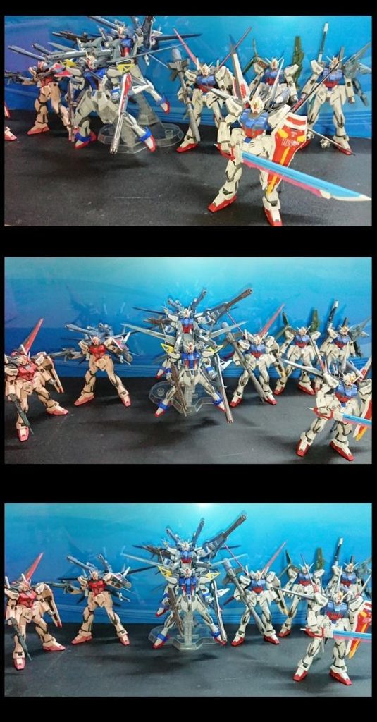 ROBOT魂•IWSPストライクガンダムE(オリジナル色)–2枚目/制作者：risuisei