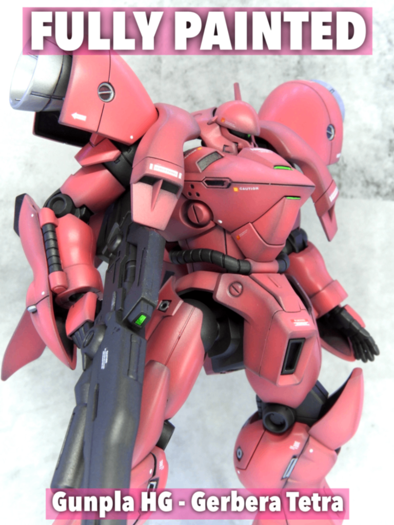 HG ガーベラテトラ 黒立ち上げ