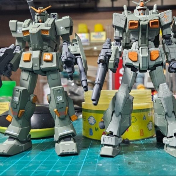 HGフルア－マーガンダム＆ガンダム高機動型