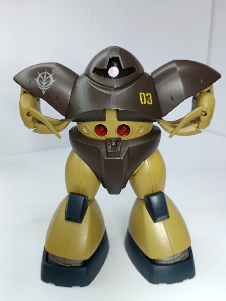 子供の頃に「プラモ狂四郎」という漫画で、水中でプラモシミュレーション(今風にいえばガンプラバトル)を行う回があって、それを見て「こういうの作りてぇ～」と強く思っていました。まあ、当時そんな金も技術もなくそのままオッサンになってしまったのですが、最近ふとその事を思い出したので作成しました(zaku-kao4)