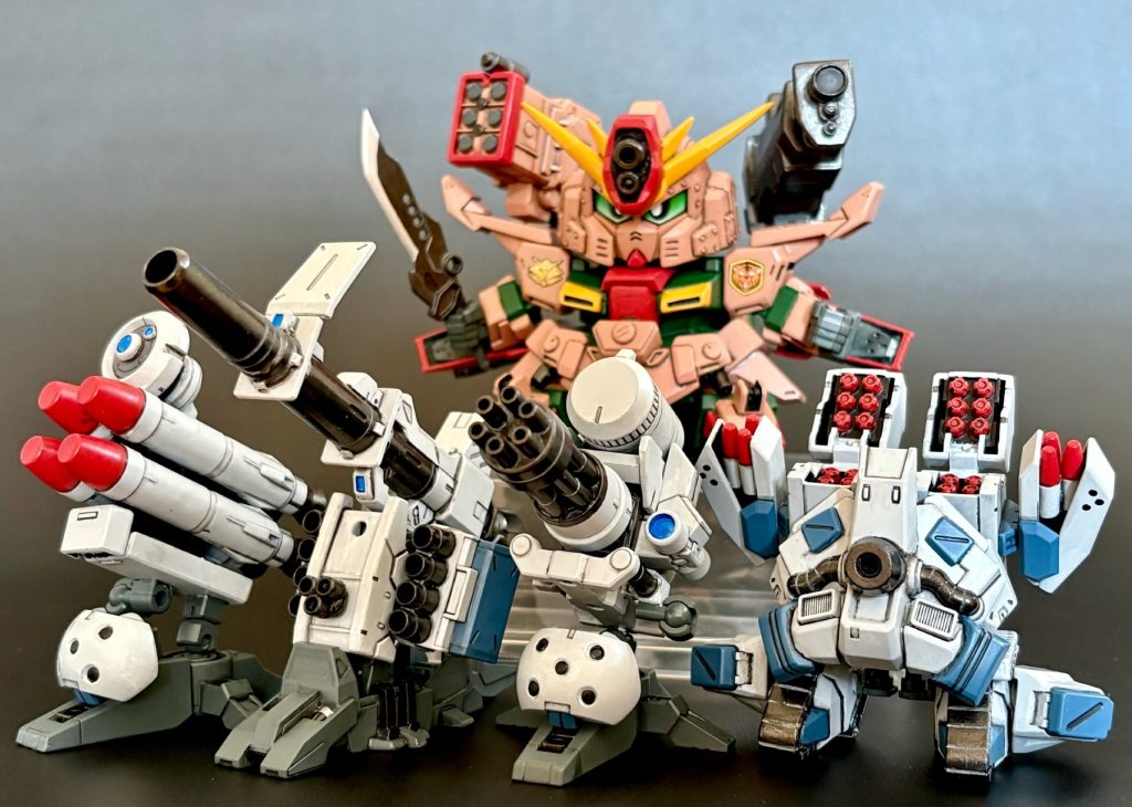 →突撃任務は任せてくれ！【 サポートメカ 】タンク『アムール』自律移動できる戦車タレット『エイブル、ベイカー、チャーリー』設置型の自動砲台３種