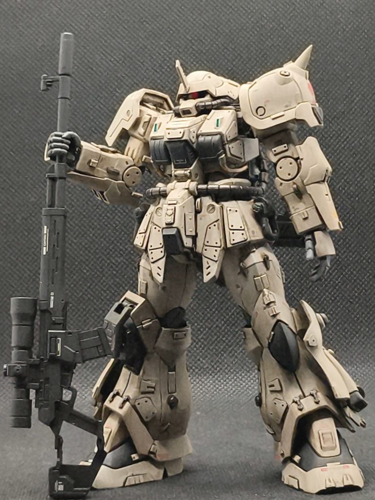 この機体、イフリート系列ではイチバン地味ですよねースナイパーライフルがなかったらもう・・・というわけで、今回は取り上げずに持たせてあげました