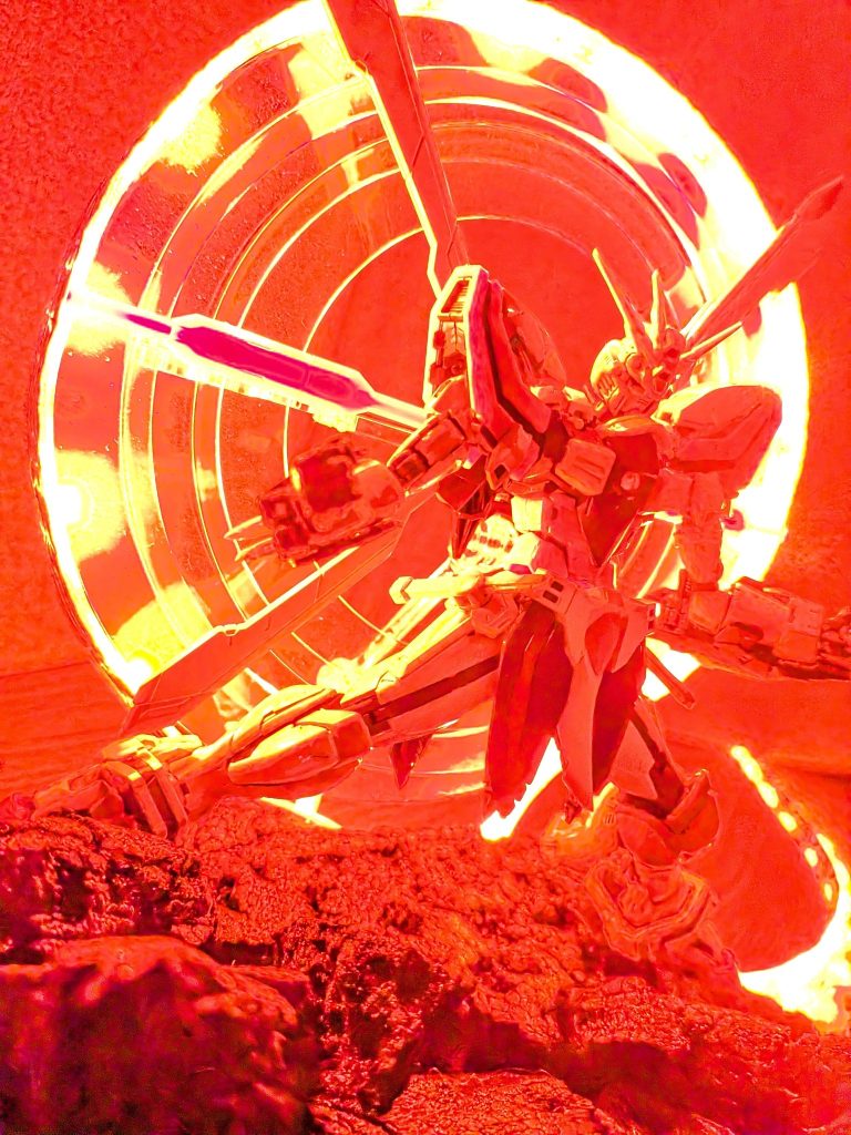 ゴッドガンダムのジオラマです!!!!!!!