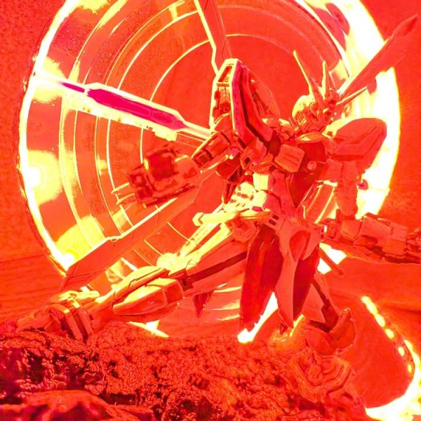 ゴッドガンダムのジオラマです!!!!!!!