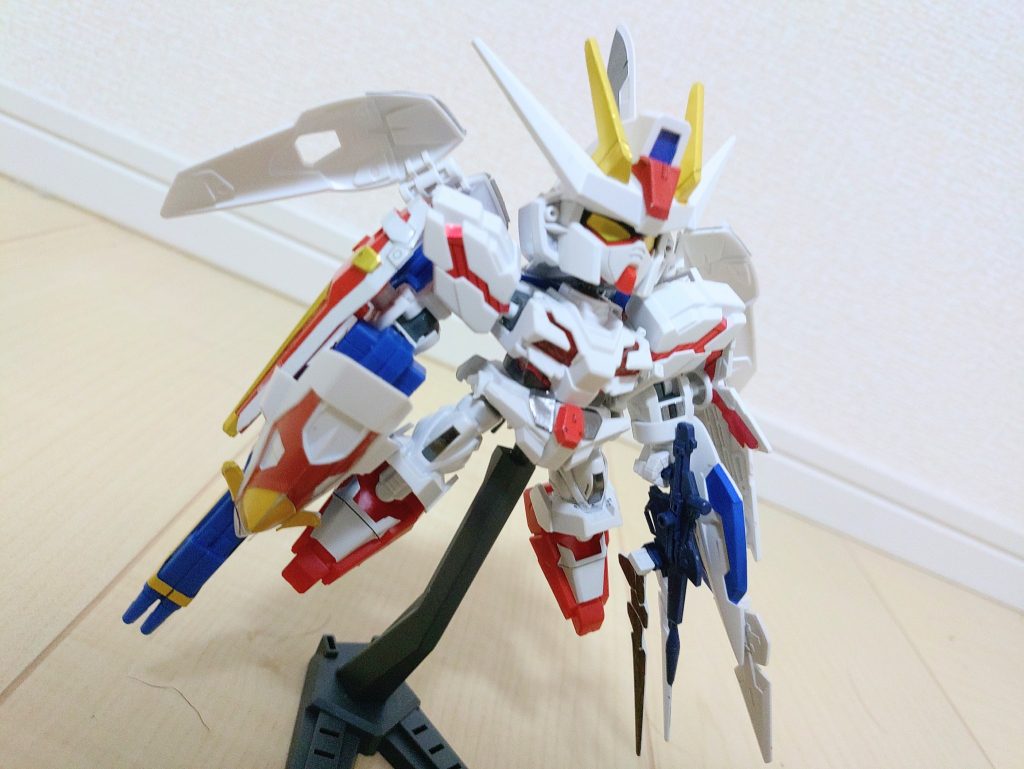 飛翔!!さて、いかがでしたでしょうか。間に合わせではありますが、とりあえずこれでミキシングコン応募してみます（無謀）。もし期間中に本命が完成すればそっちを出します。間に合わなかったら別で出します。っちゅうわけで、次回の作品もお楽しみに。過去1ガチって塗ろうと思ってますのでよろしく。
