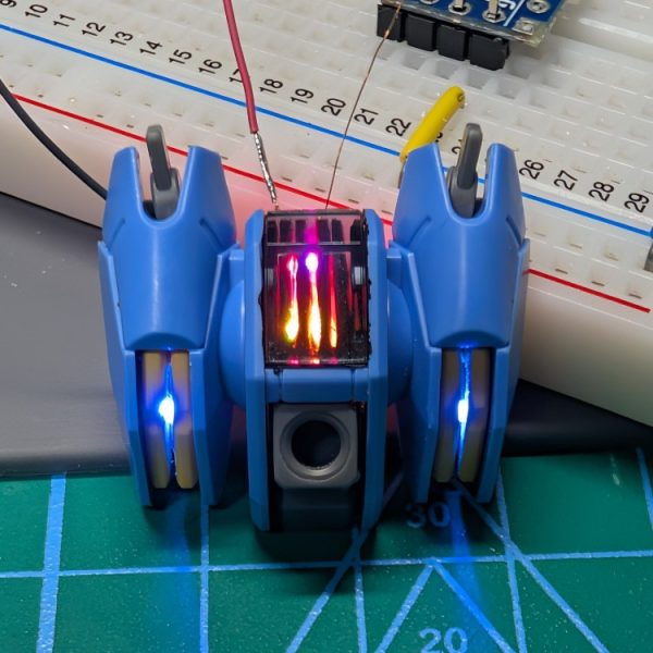 バックパックLED埋め込み