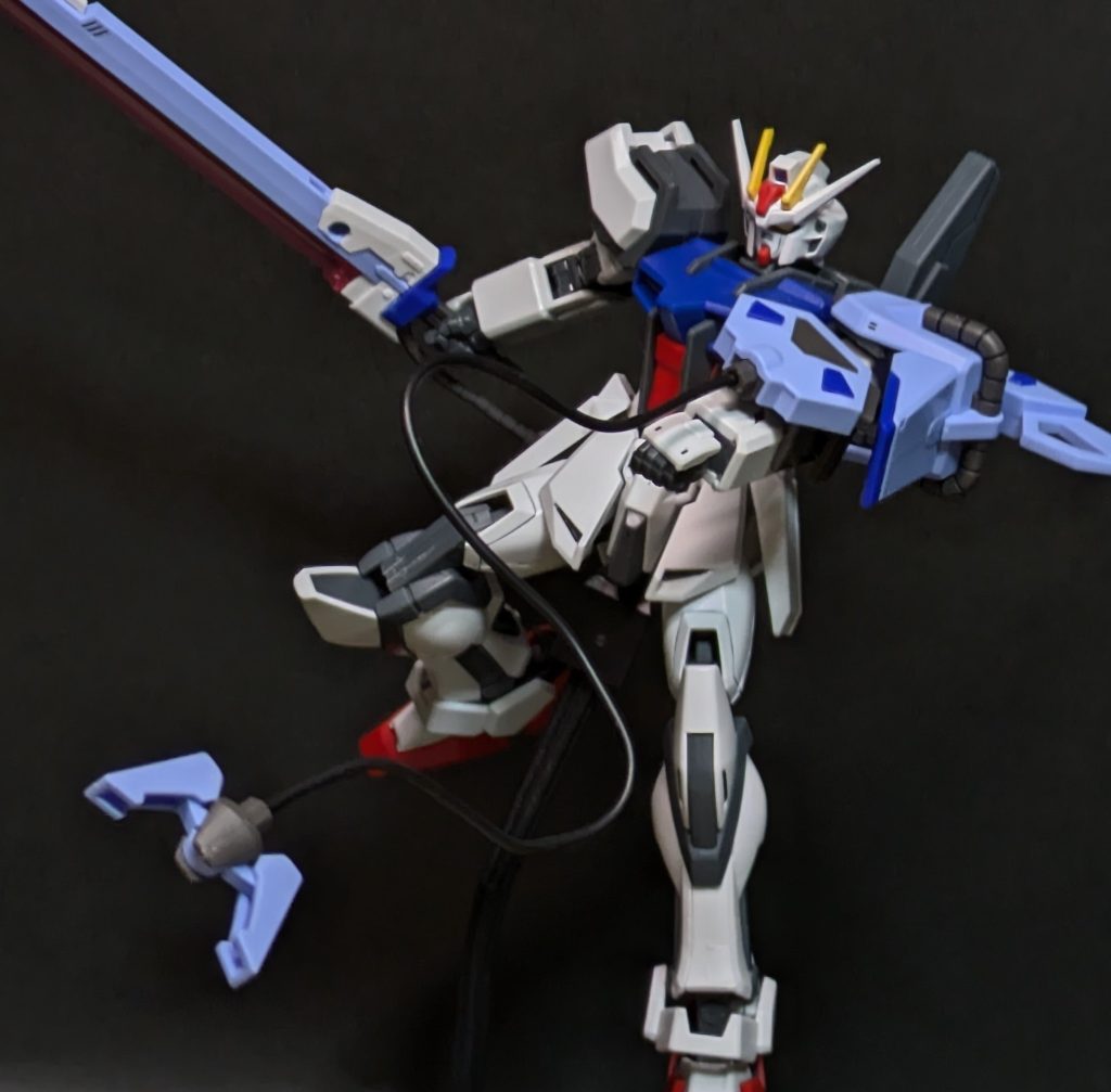 やたら名前がカッコいい、ロケットアンカー　パンツァーアイゼン！ブーメランはSEED世界でやたら活躍する強力な武器なイメージがありますが(後発の機体にも装備されていたし)、パンツァーアイゼンはあんまり活躍したイメージが無い……？？www(zaku-kao4)