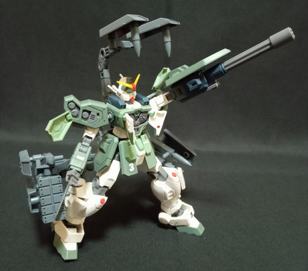 ガンダムヘビーアームズ デストロイ–3枚目/制作者：おみず