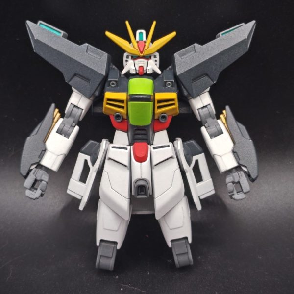 HGガンダムダブルエックスの脚部の途中まで完成