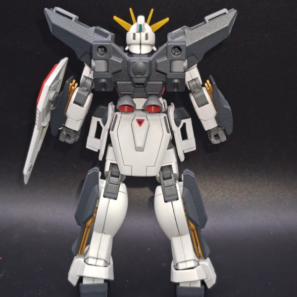 HGガンダムダブルエックス本体完成。アクリジョン塗装で製作した2体目キットで、１回目に比べると大分と塗装が綺麗に出来た♪残りはライフルとキャノンとウイングで全て完成♪&nbsp;（3枚目）