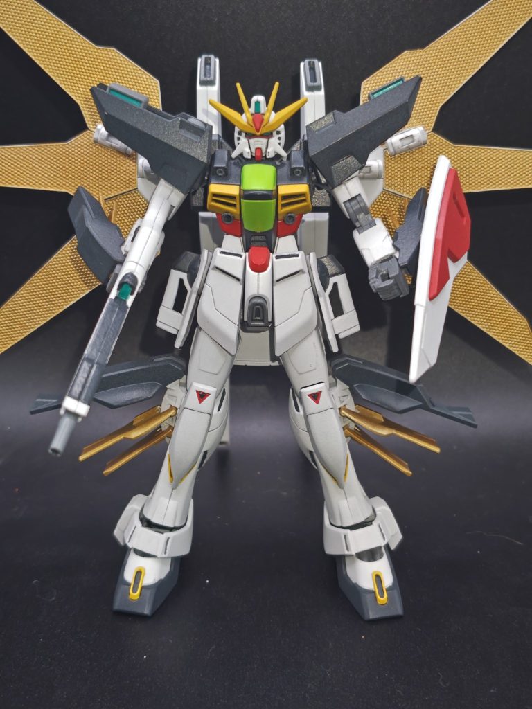全リフレクター展開風 リフレクター全般はアクリジョンの初メタリック塗装。初挑戦だけど、綺麗に出来たと思う♪