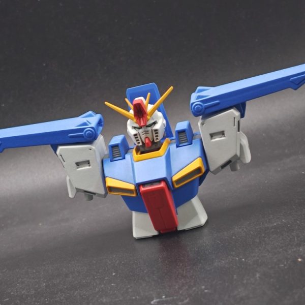 HGUC ZZガンダムの肩まで完成。