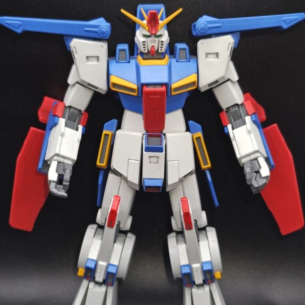 HGUC　ZZガンダムのだいたいが出来てきた。