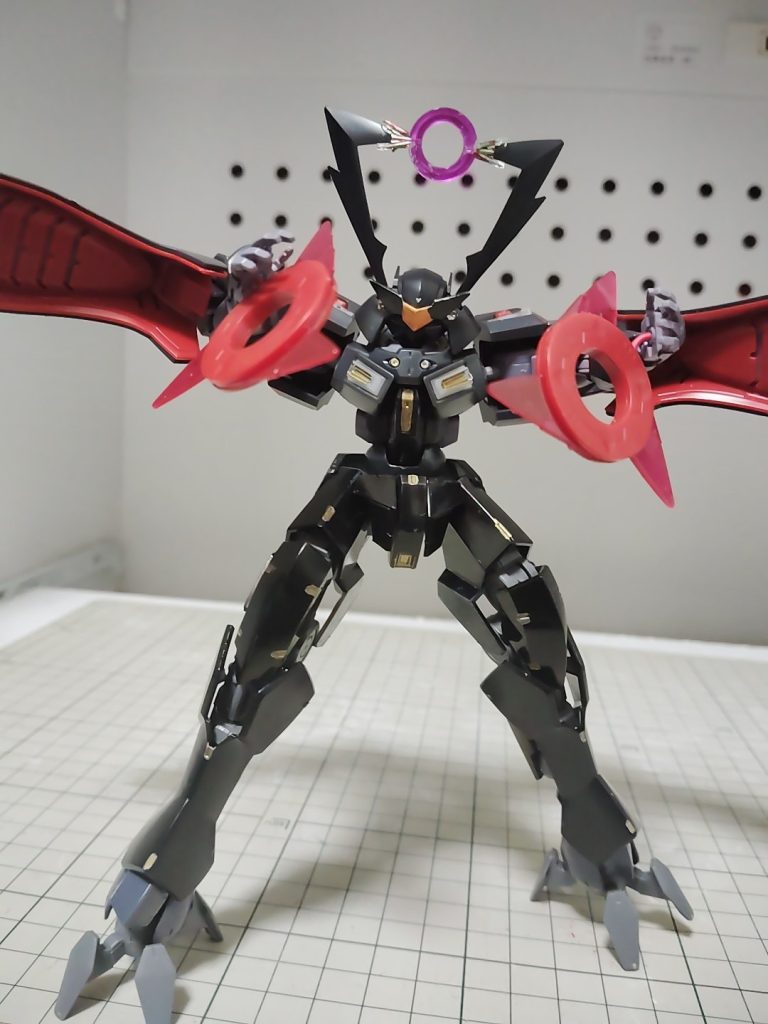 からのトライチャクラム！パーツ売りしてた、スサノオの頭とカバカーリー見つけた時この案が脳内に出てきた。