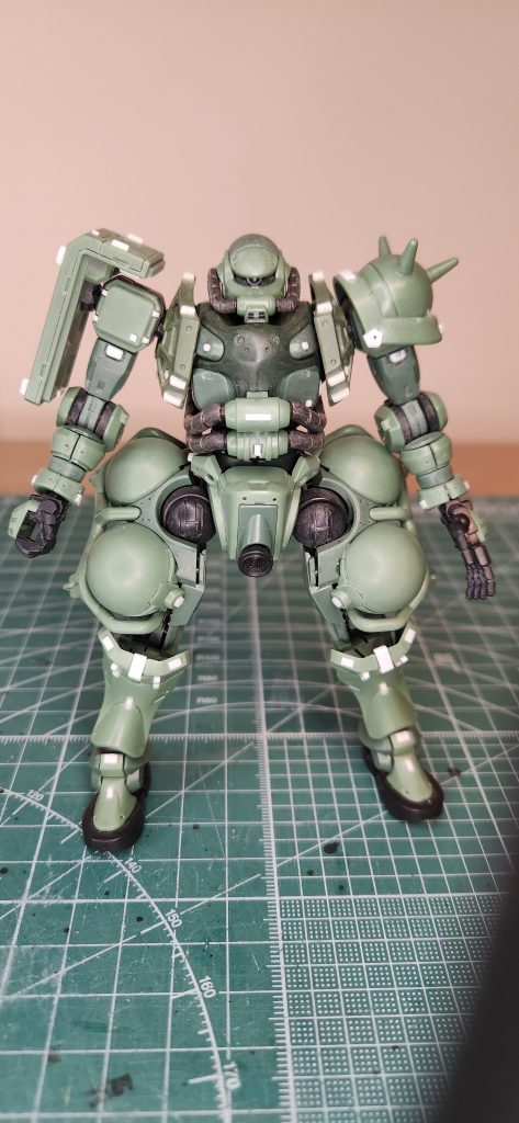 前　プラ板、スジボリ