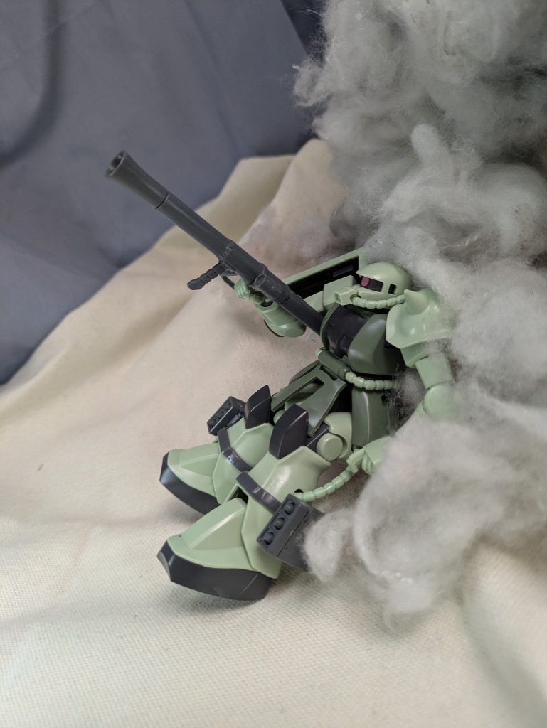 HGUCザクⅡ　地球降下作戦